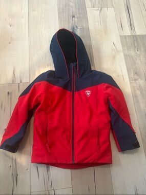 Rossignol Ski Jacket Red & Navy s8